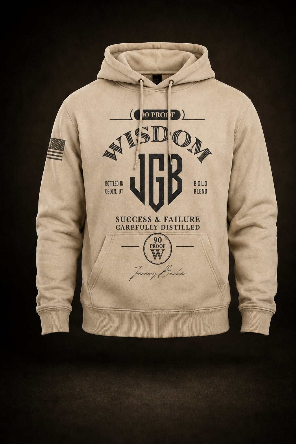 Bourbon Cream Hoodie. Bourbon Room Capsule 001. $85 preorder.